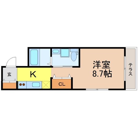 フラーリッシュの物件間取画像